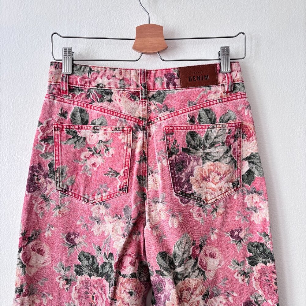 Sezane The Wide Leg Trousers in Almeria Print - Picture 9 of 11
